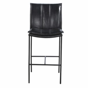 Novak Leather Bar Stool