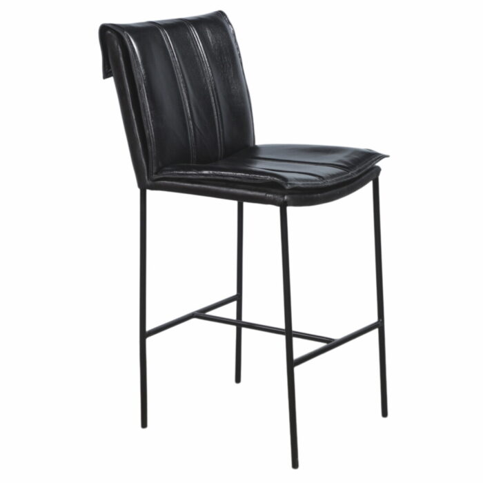 Novak Leather Bar Chair MCB1723 Side (2)