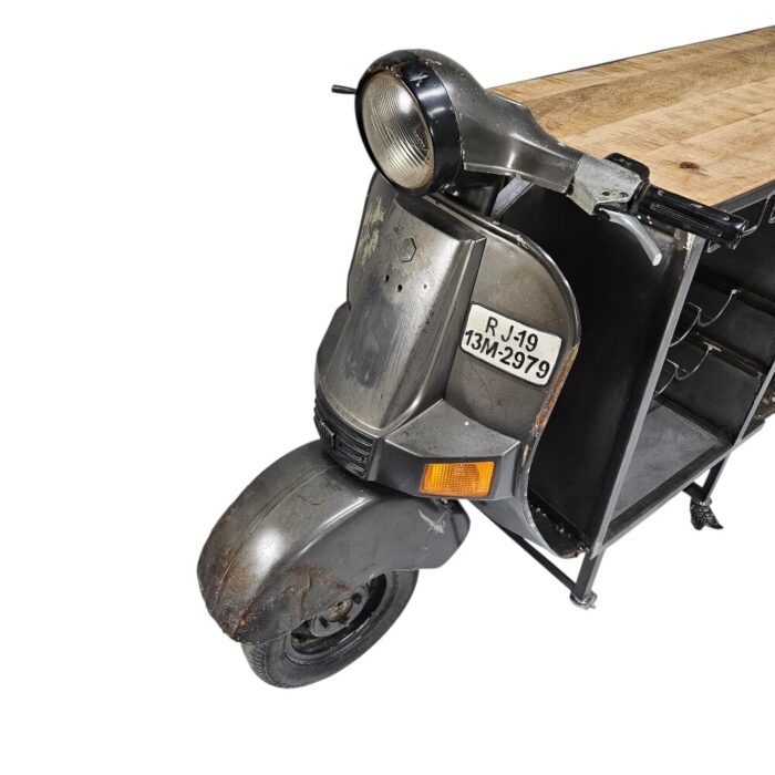 Olive Scooter Bar Counter MCB0668 Close Front Scooter Console Table
