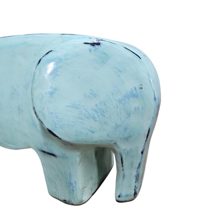 Ceramic elephant ornament