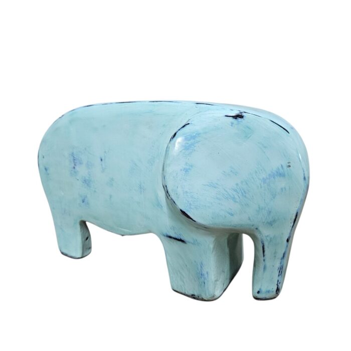 Ceramic elephant ornament