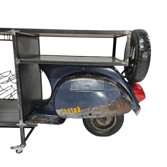 Repurposed Metal Wine Rack