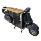 Scooter Bar with Wine Rack