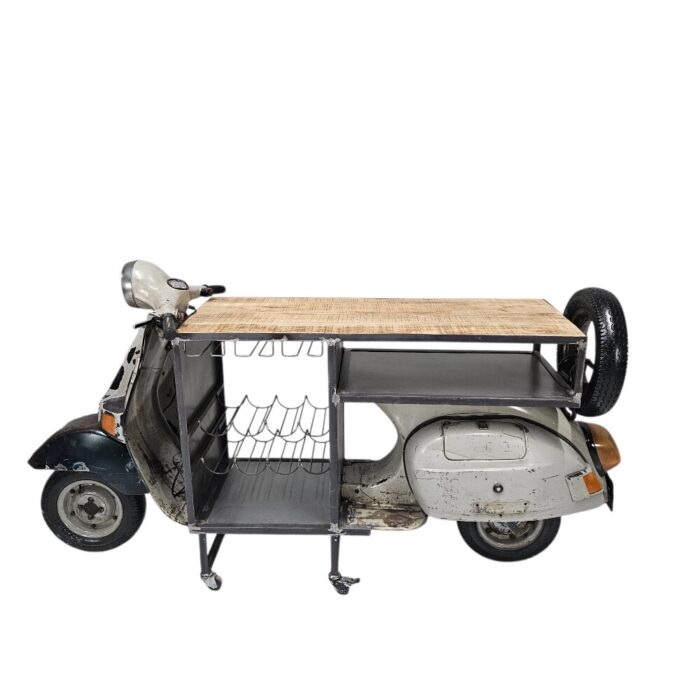 Upcycled Scooter Sideboard