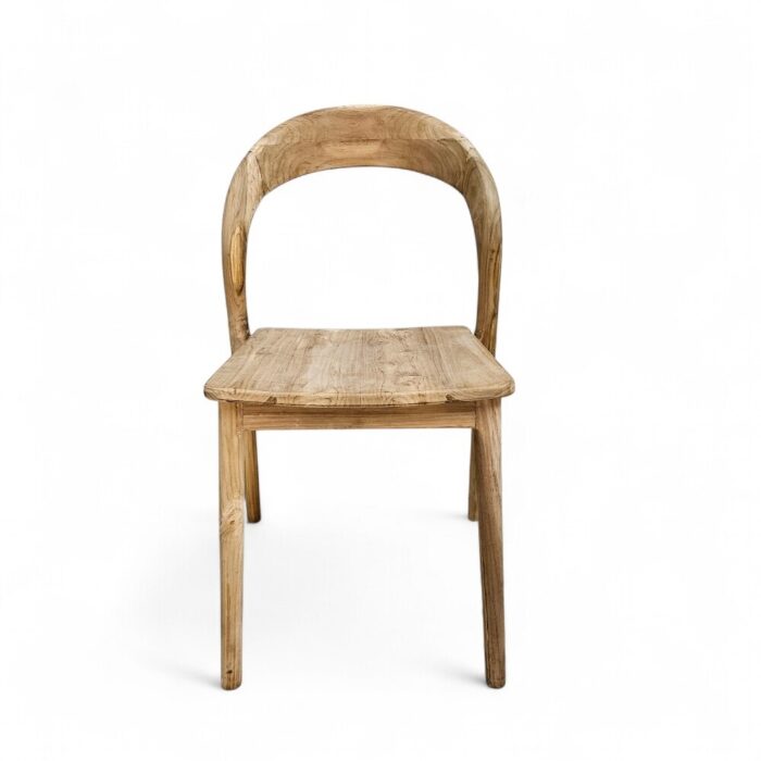 Sola Teak Stsck Dining Chair JAM0300 Main Sotran Dekorativ Sola Teak Stackable Dining Chair