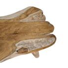 Suar Wooden Display Seat Bench NJA9805A Close Up
