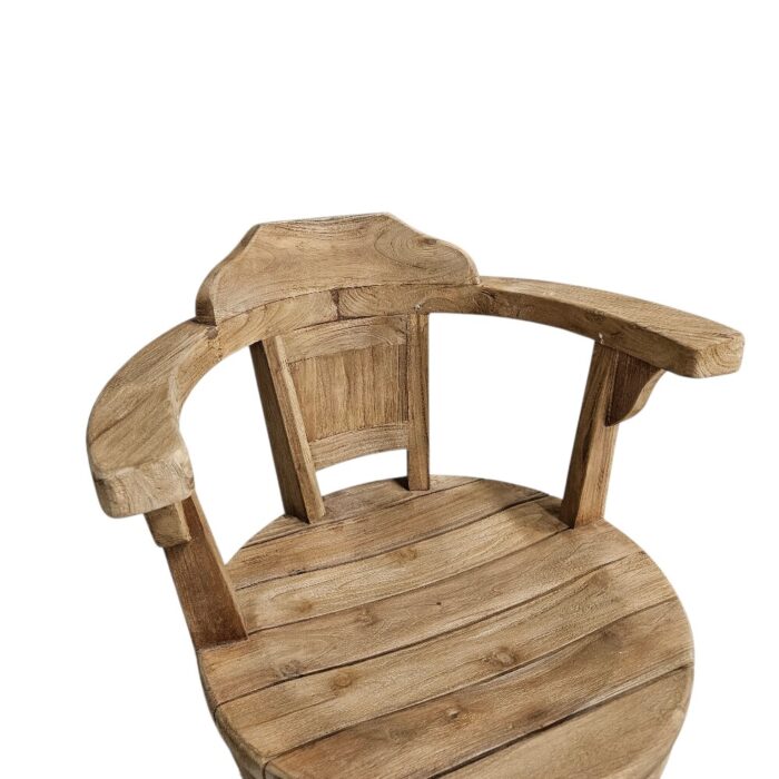 Sotran Dekorativ Ivar Teak Swivel Dining Chair