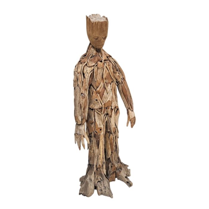 Teak Root Groot Sculpture KAB0001 Side View Teak Root Groot Sculpture KAB0001 Side View