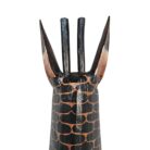 Wooden Giraffee Mask Wall Haning 1m GAL0804 Main Close