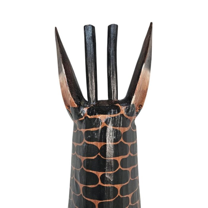 Wooden Giraffee Mask Wall Haning 1m GAL0804 Main Close