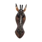 Wooden Giraffee Mask Wall Haning GAL0804A 50cm
