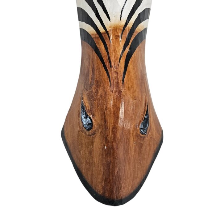 Zebra Wood Mask Wall Hanging GAL0900 1M Bottom