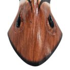 Zebra Wood Mask Wall Hanging GAL0900A 50cm Bottom