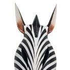 Zebra Wood Mask Wall Hanging GAL0900A 50cm Close Top