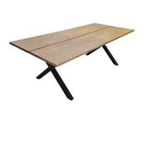 Sotran Dekorativ Acacia X-Leg Dining Table