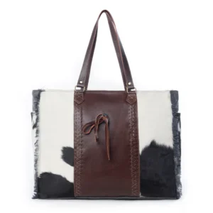 Hide And Leather Cora Tote Bag